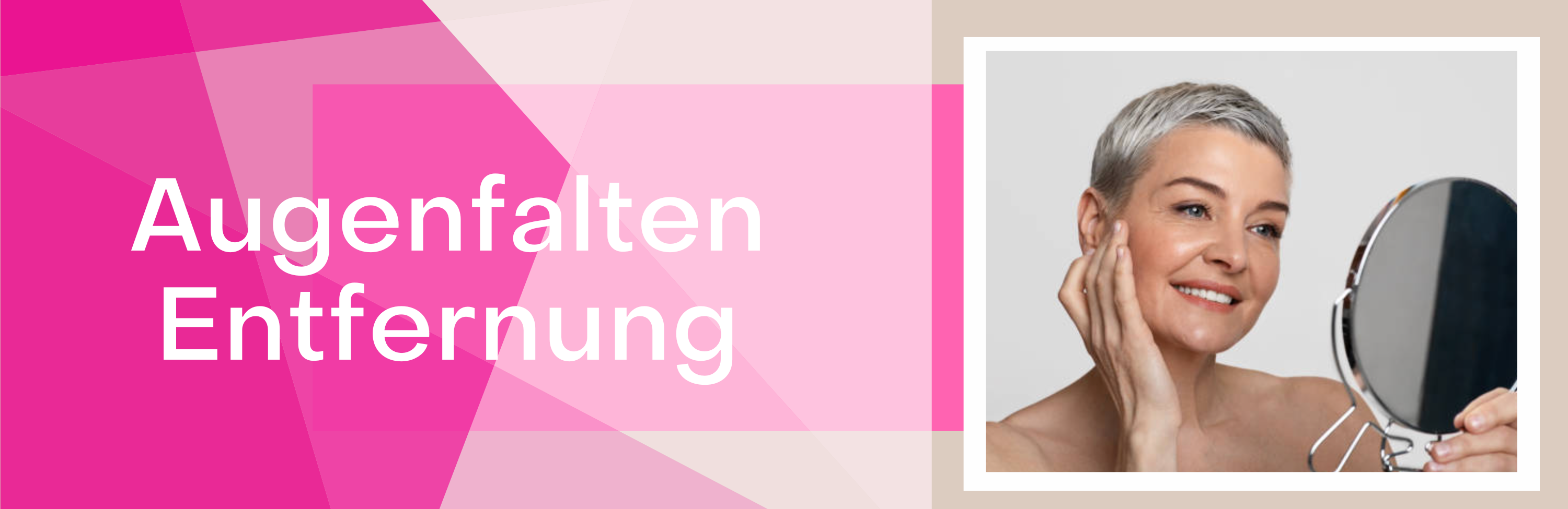 Augenfalten Entfernung